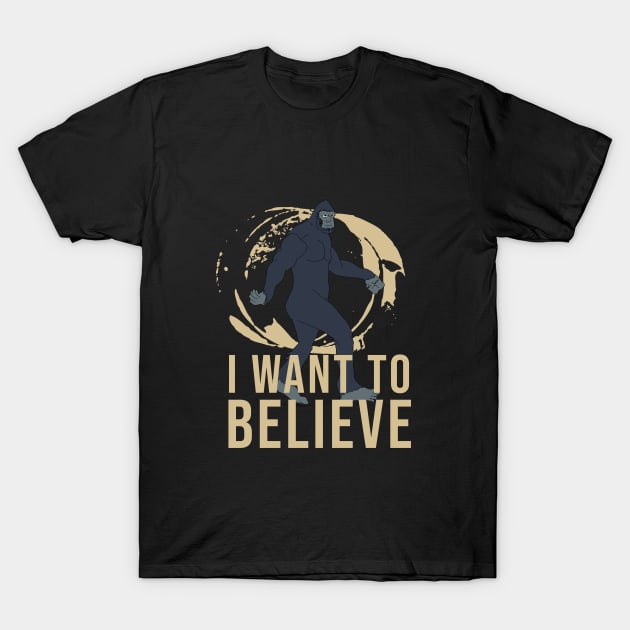 I want to believe T-Shirt by cypryanus